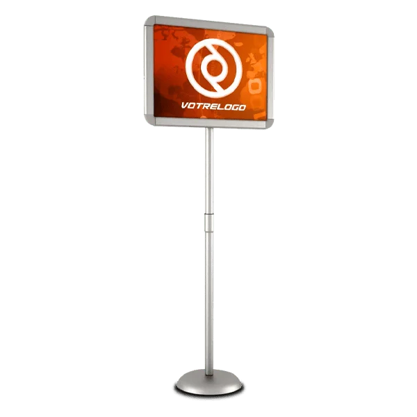 PORTE AFFICHE AVEC PIED