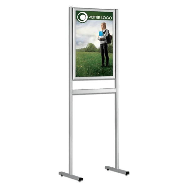 PORTE AFFICHE DOUBLE FACE